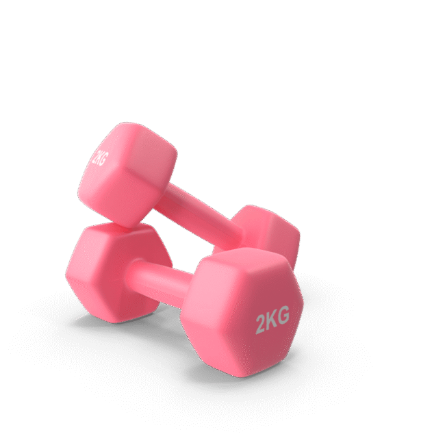 Colorful Dumbells